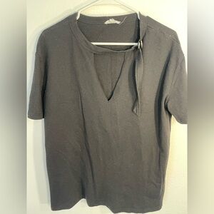 Socialite black Short Sleeve Tee sweater, size S